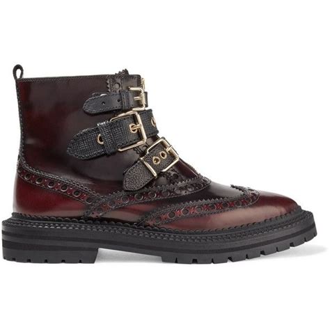 burberry everdon buckled ombré leather ankle boots|Burberry Limited.